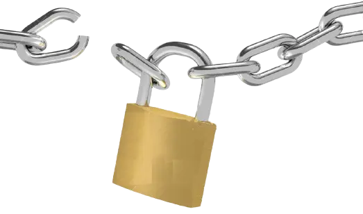 Mac Firmware Password Padlock and Chain