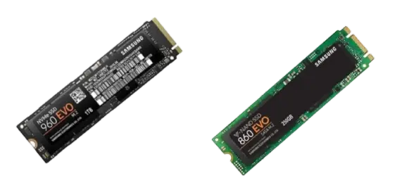 NGFF with NVMe M2 Storage